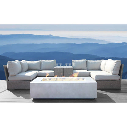 Outdoor Elegance Conversation Set With Fire Pit